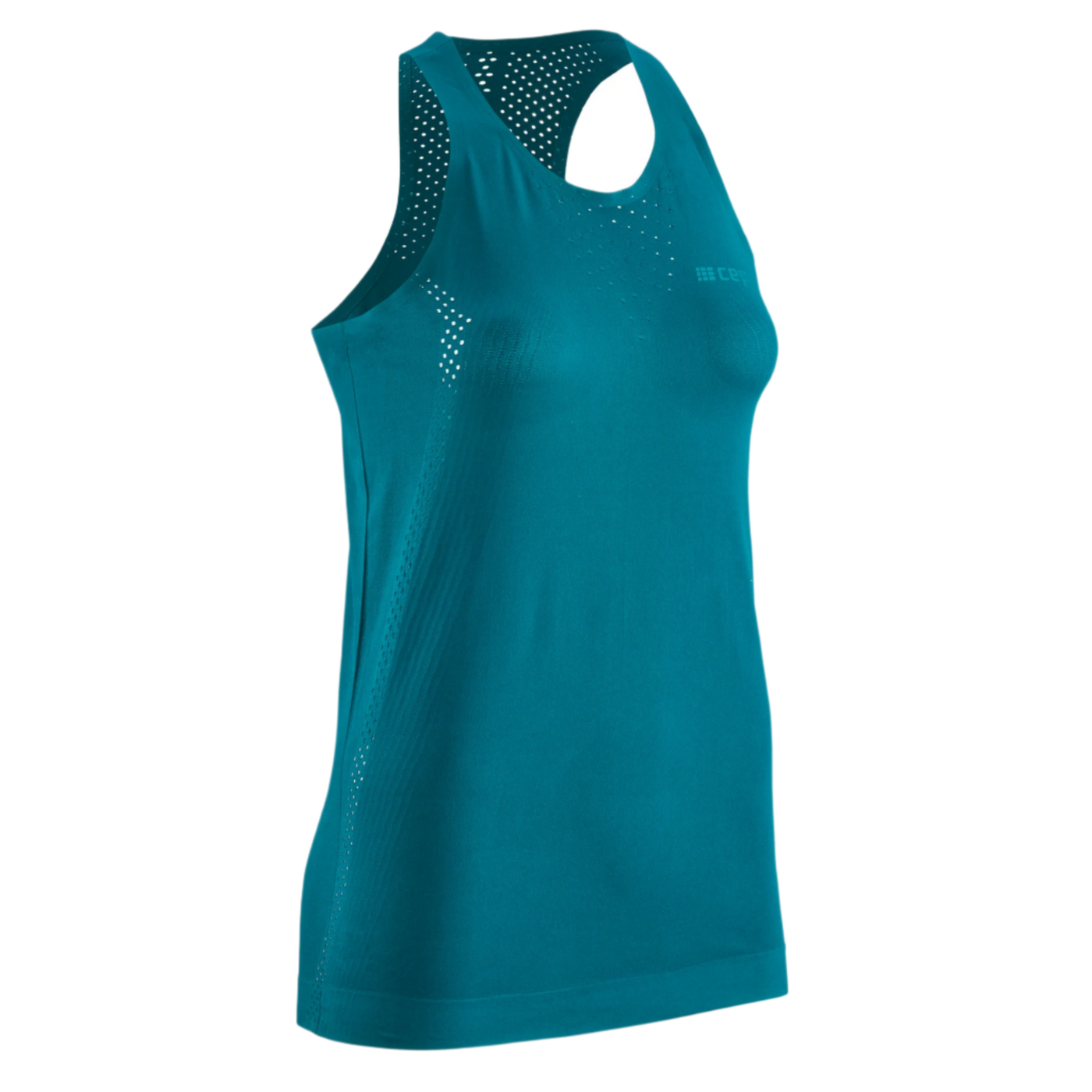 Ultralight Tank Top, Women, Petrol, Front View