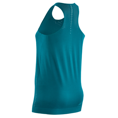 Ultralight Tank Top, Women, Petrol, Back View