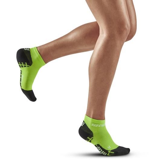 Εξαιρετικά Ελαφριές Κάλτσες Συμπίεσης Χαμηλής Κοπής, Γυναικείες, Πράσινες Λάμψης
