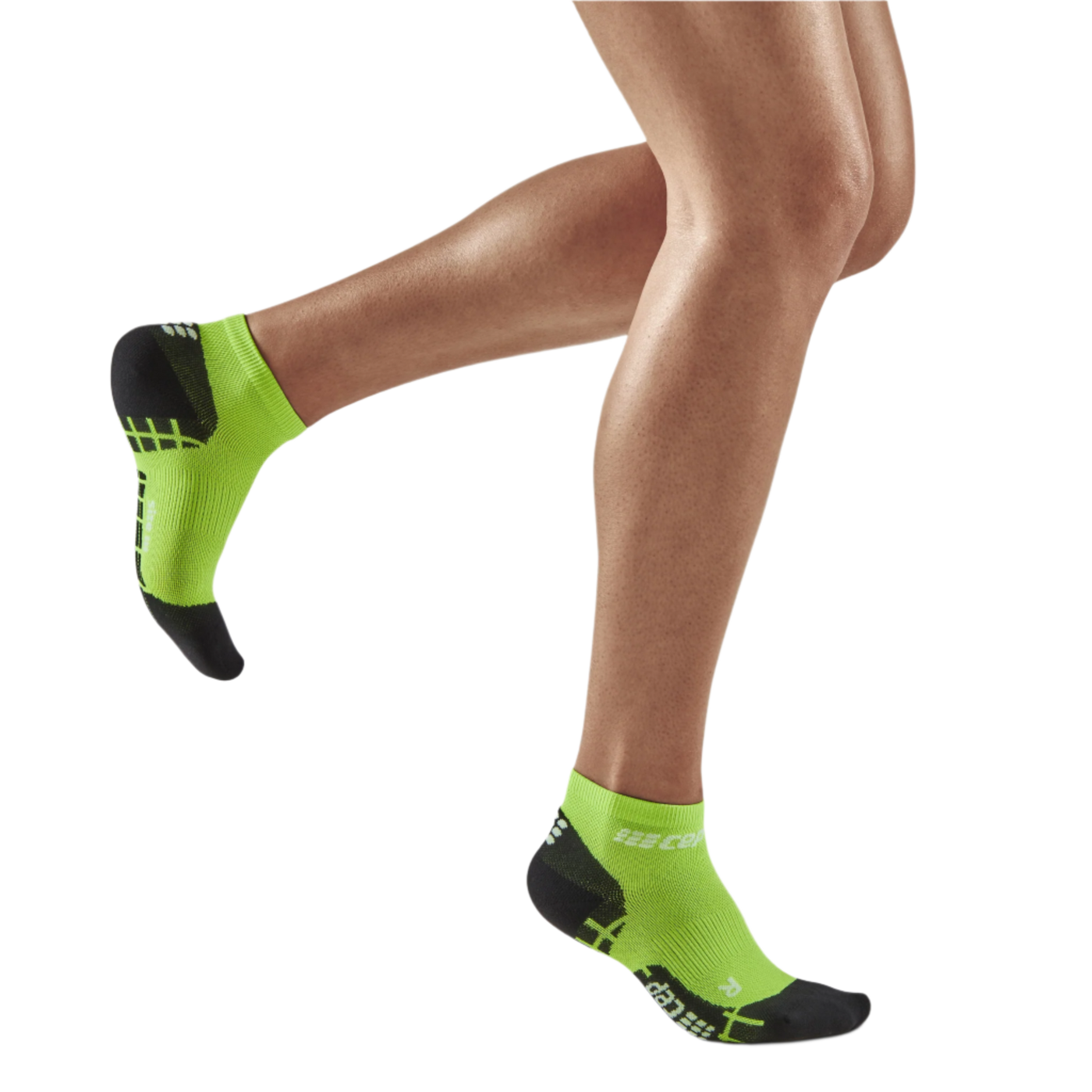 Ultralight Low Cut Compression Socks, Women, Flash Green