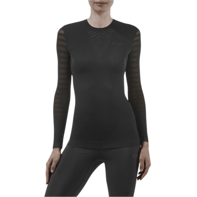 Ultralight Long Sleeve Shirt, Women, Black