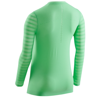 Ultralight Long Sleeve Shirt, Women, Green, Back View