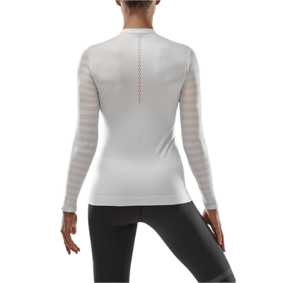 Ultralight Long Sleeve Shirt, Women, White, Back View Model