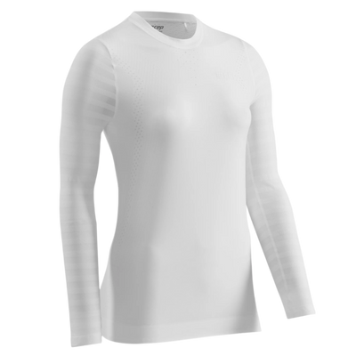Ultralight Long Sleeve Shirt, Women, White, Front View