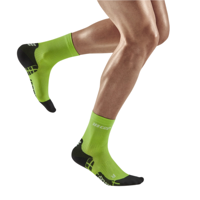 Ultralight Short Compression Socks, Men, Flash Green