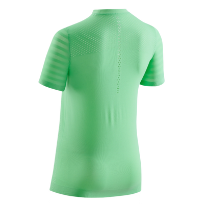 Ultralight Short Sleeve Shirt, Women, Green, Back View