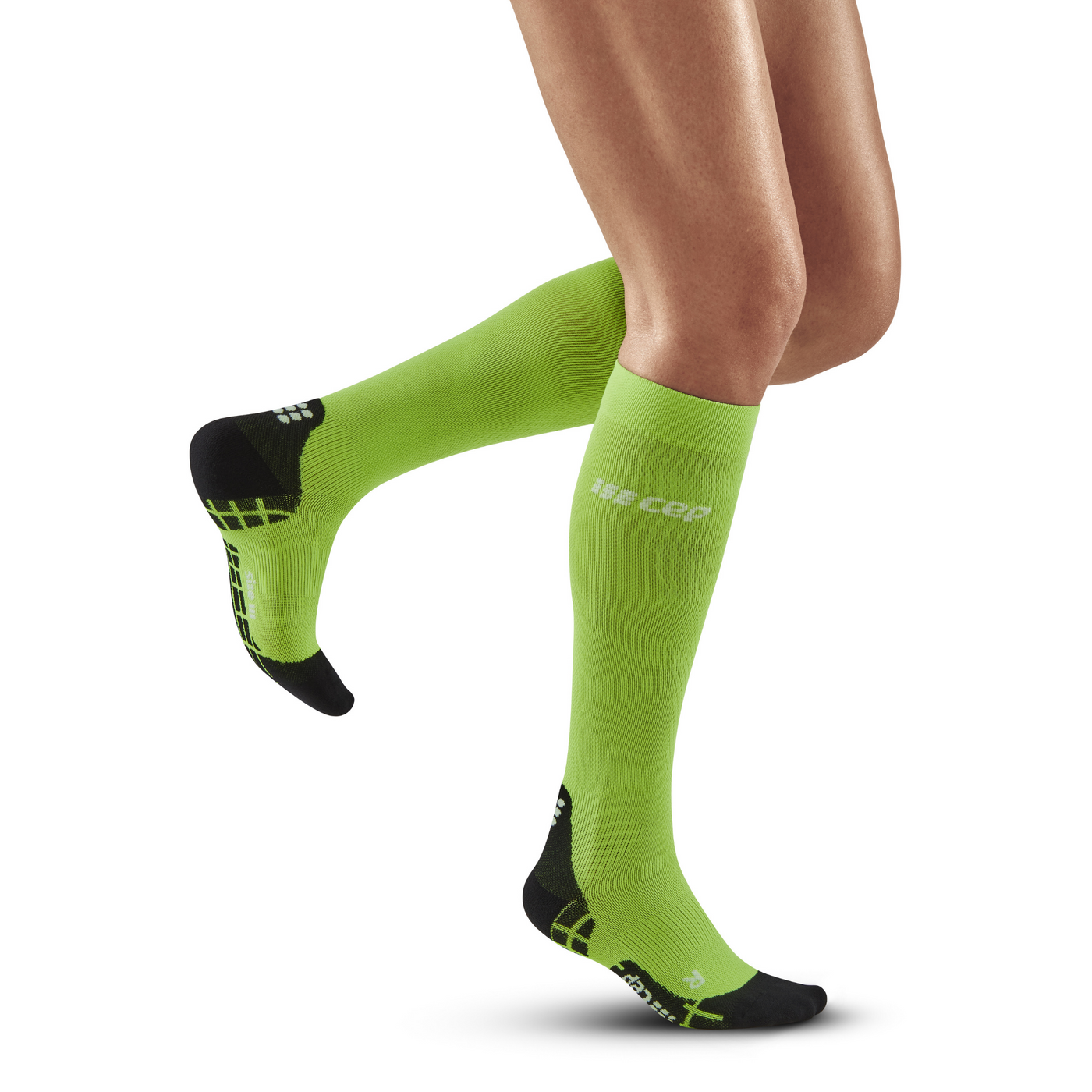 Ultralight Tall Compression Socks, Women, Flash Green