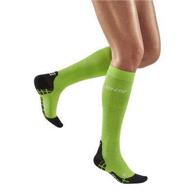 Ultralight Tall Compression Socks, Women, Flash Green